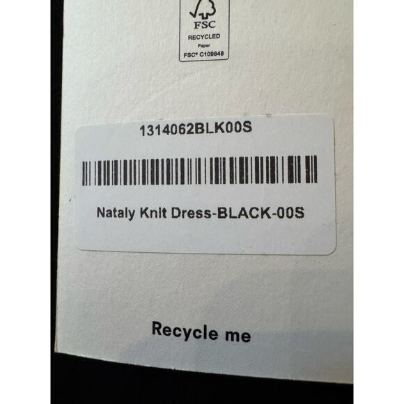 Reformation Nataly Knit Dress black - Picture 7 of 8